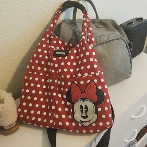 Minnie Mouse Diaper Bag by Storksak - Picture 2 of 6